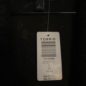 Torrid Lace Jacket